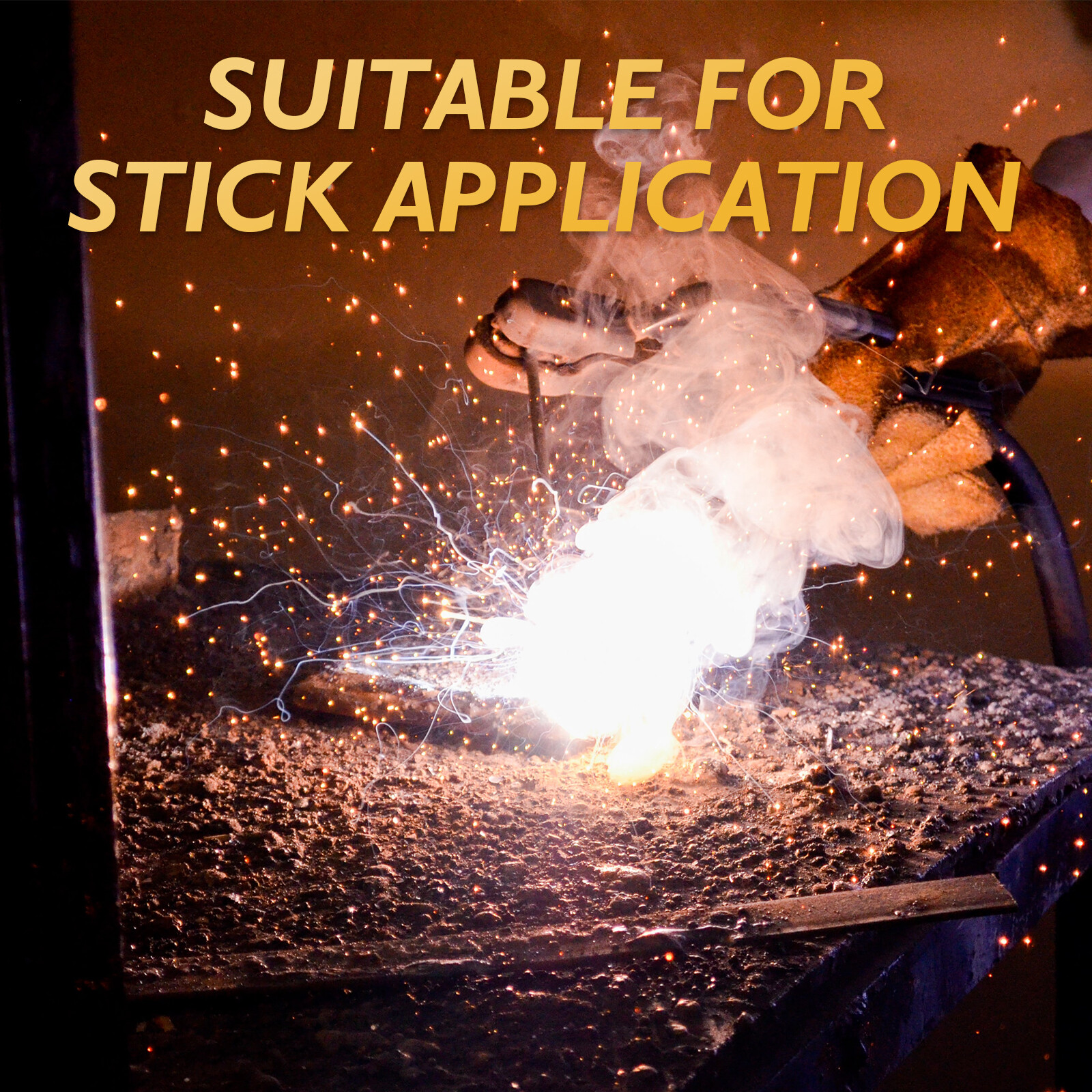 TOOLIOM E7018 Low Hydrogen Welding Rod 3/32″ 10LB Carbon Steel Stick Electrodes