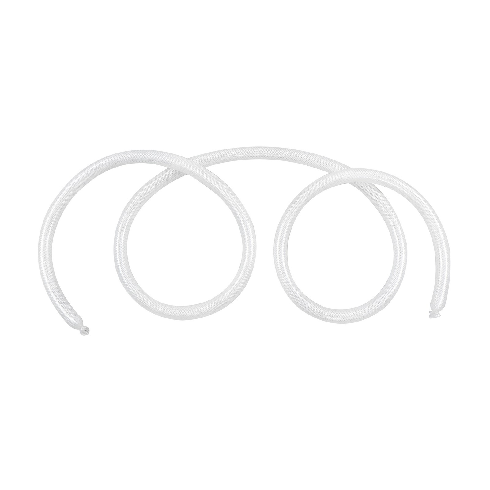 1″ ID x 1 1/4″ OD 10 Ft PVC Tube Braided Reinforced Tubing Flexible Hose Pipe