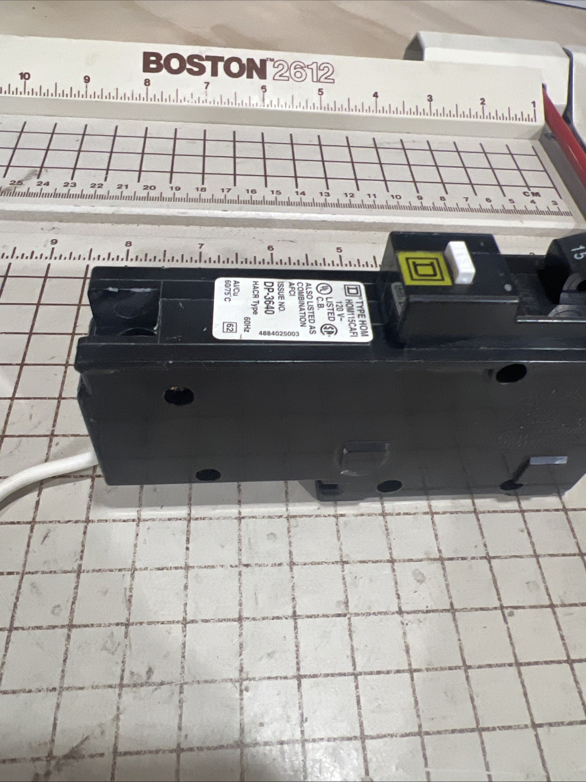 Square D Homeline HOM115CAFI 1 Pole 15 Amp Arc Fault AFI AFCI Breaker