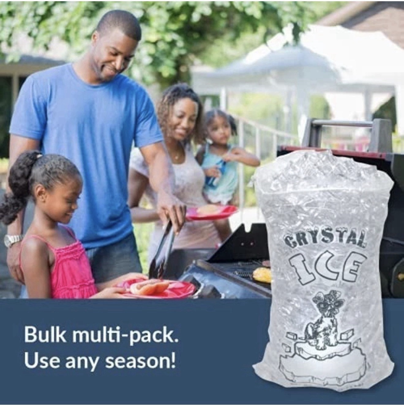 10 LB LBS Ice Bag Bags w/ Drawstring COMMERCIAL Choose Your Quantities FREE SHIP