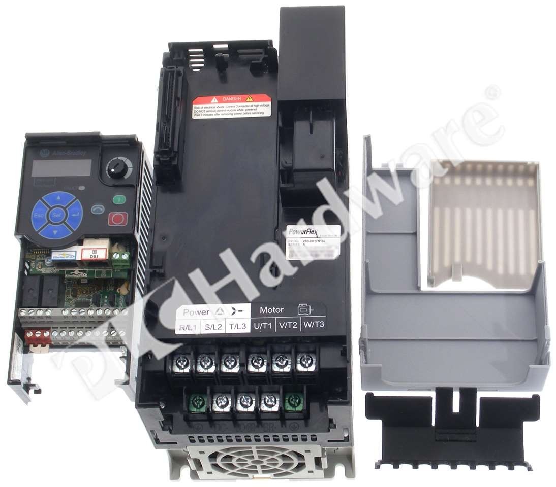 Allen Bradley 25B-D017N104 Ser A PowerFlex 525 480V 3-Phase 17A 7.5kW AC Drive