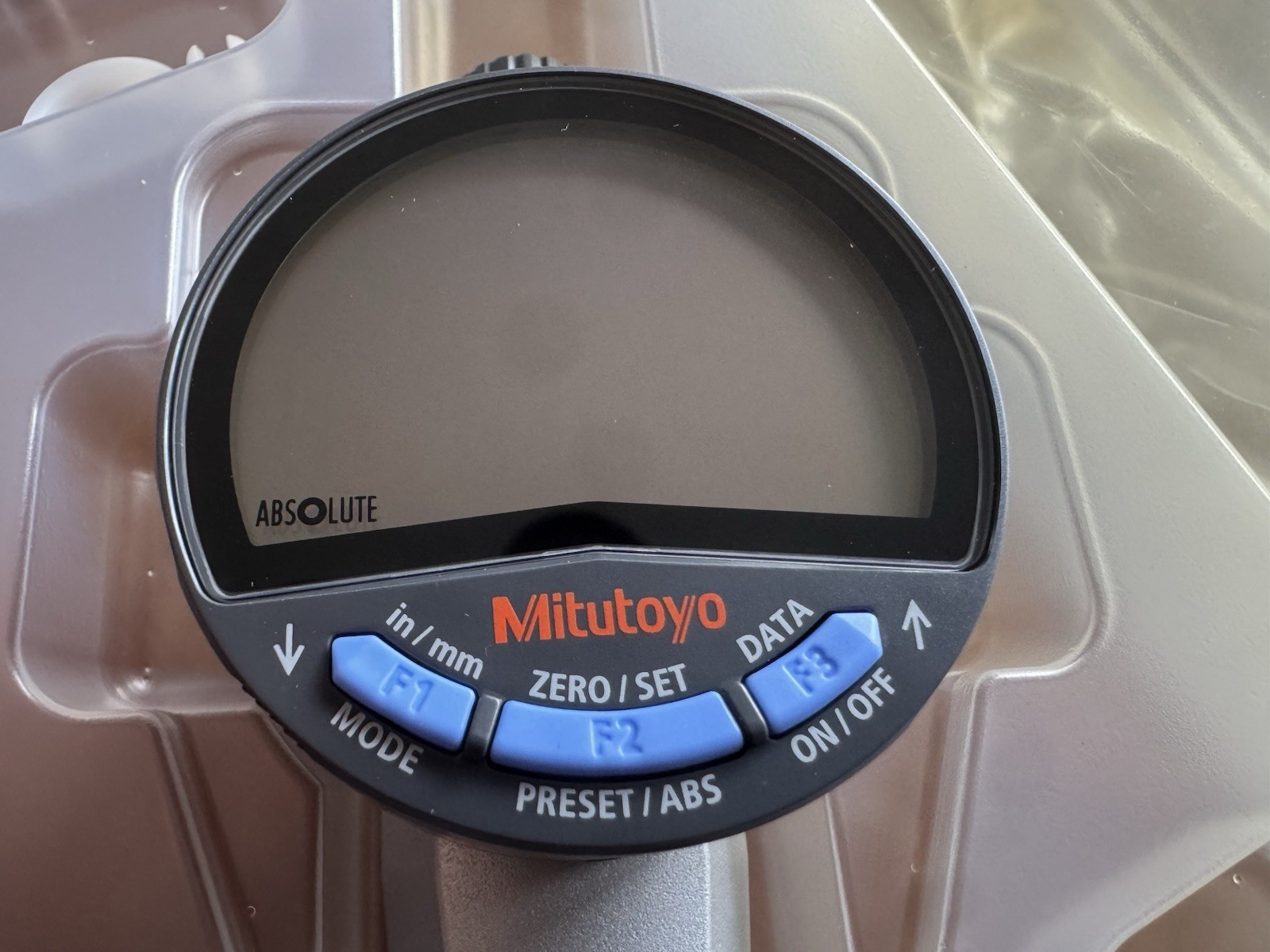 Mitutoyo 543-852A Dial Indicator, 543, Digimatic, 1 In/25.4Mm