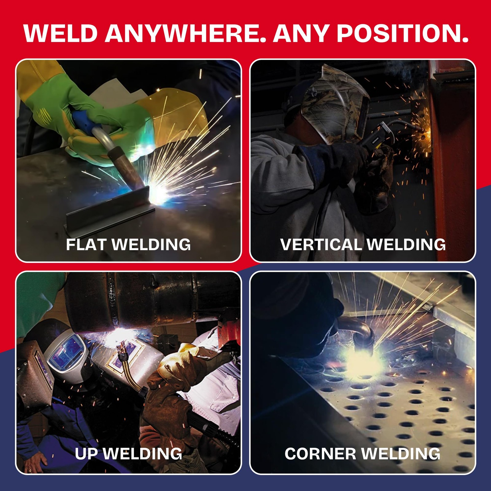 ATLASWELDER Solid MIG Welding Wire, ER70S-6 .035 Inch 2LB 2 LB, .035″ 2lb