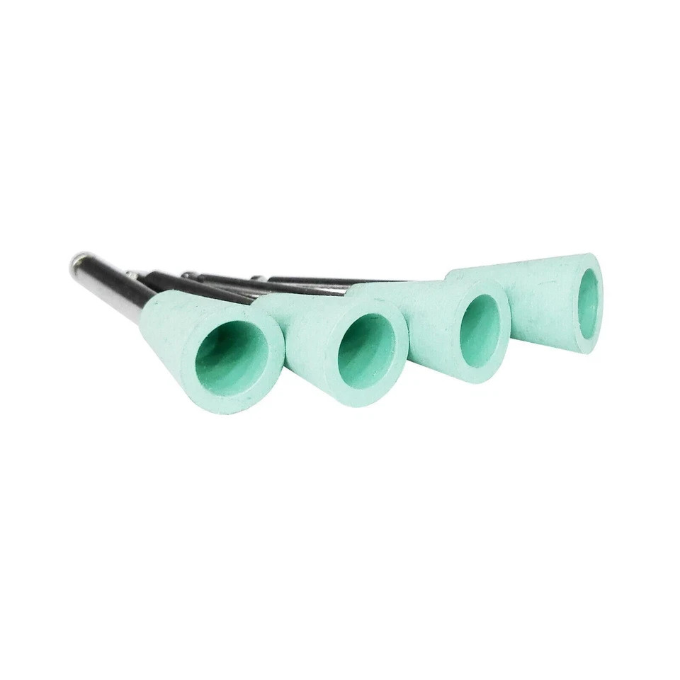 4 Type Dental Rubber Point Bur Composite Silicone Polisher Finishing Cups SH3202