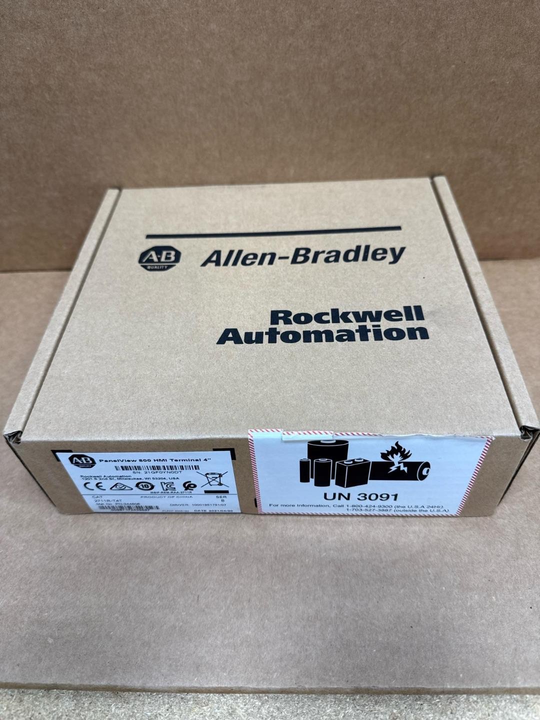 FACTORY SEALED Allen-Bradley 2711R-T4T PanelView 800 HMI Terminal 4.3-INCH