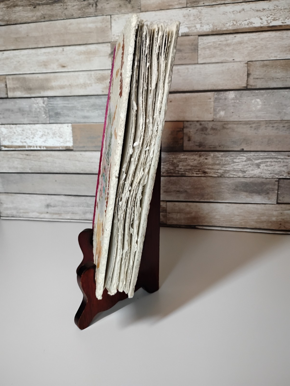Handmade Paper With Handmade Cover Blank Book For Journaling, Photos, Scrapping