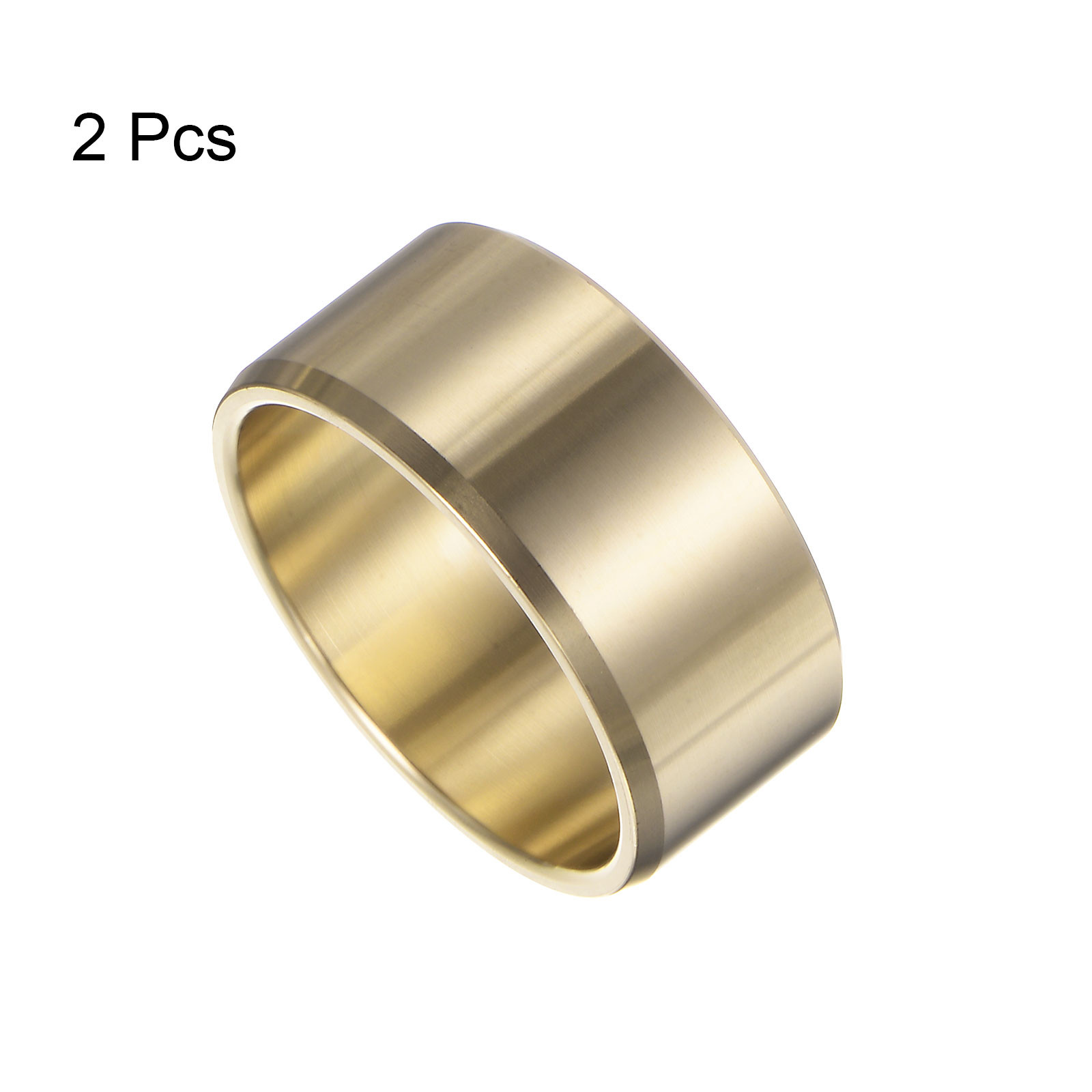 2pcs Sleeve Bearings 1-3/4″x2″x7/8″ Wrapped Oilless Bushings Brass Alloy