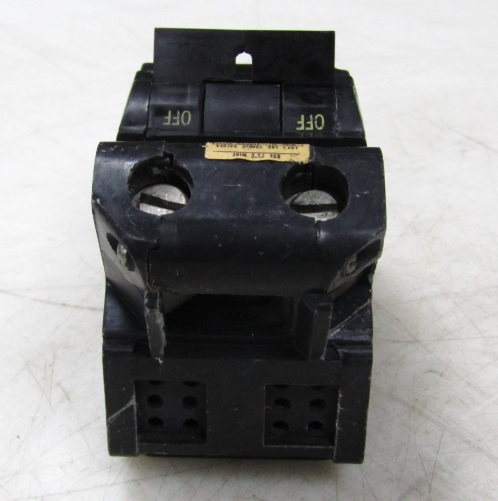 🙌FPE FEDERAL PACIFIC 100 AMP STAB-LOK CIRCUIT BREAKER 120/240 VAC 2 POLE NA2100