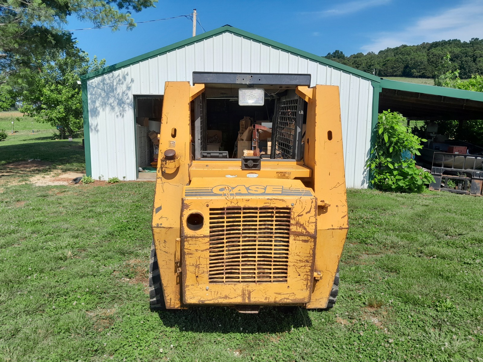 Case 1840 Skid Steer Part Out Machine Was Running And Operating Weak Drive Pump