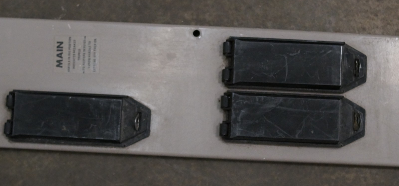Universal Main Breaker Cover for GE & Cutler-Hammer Panels (New)