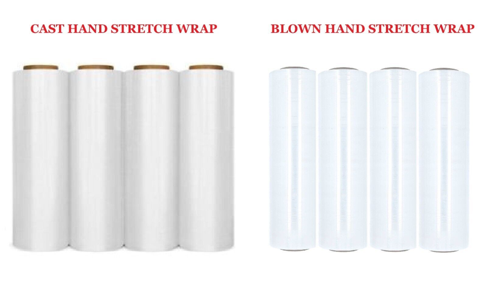 STRONG ROLLS CLEAR PALLET STRETCH SHRINK WRAP PACKING CLING FILM