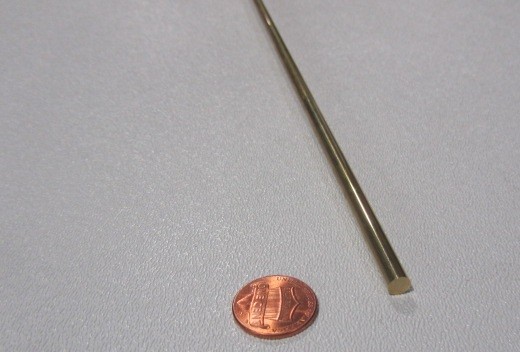 360 Brass Rod 7/32″ (.219″) Diameter x 24.0″ Length, 3 Pcs, 6 Ft