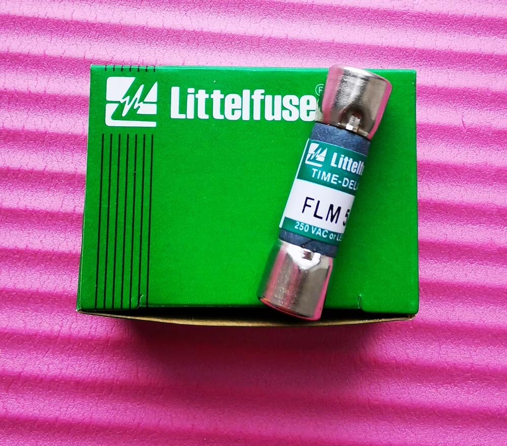 ORIGINAL Littelfuse FLM-15/100 ( FLM 15/100A ) 0.15 Amp 250Vac Time Delay Fuse