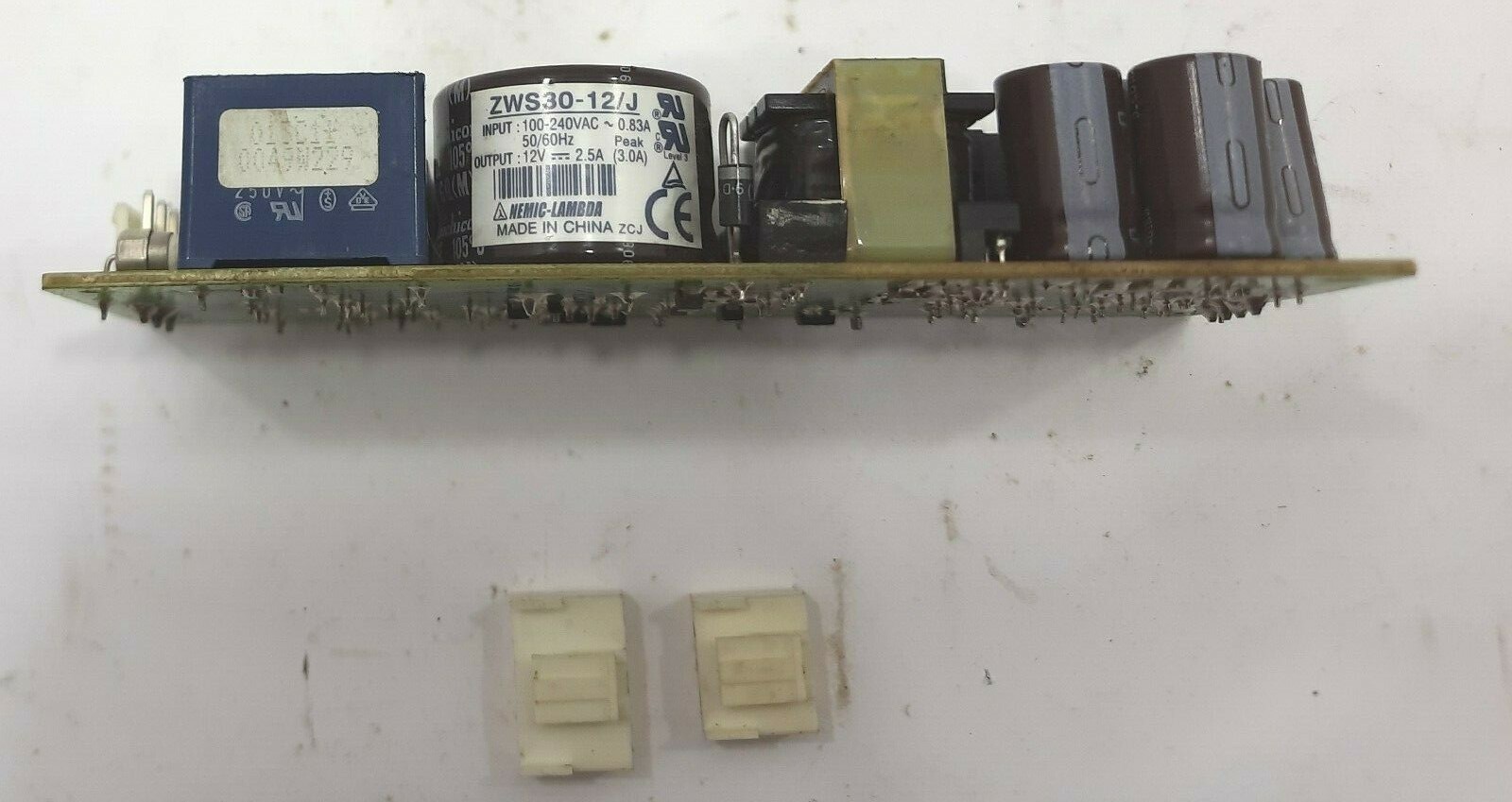 Nemic-Lambda PWB-6550 CME-1 CZWS30-12/J 240VAC/12VDC 2.5A Switching Power Supply