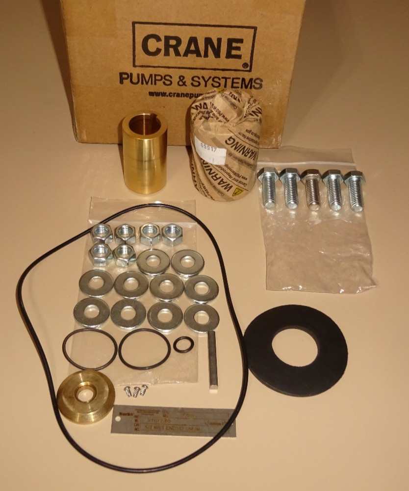 Burks 21977-6.31 Wet End Pump Kit 143-184JM For Series G6-2-1/2 NEW