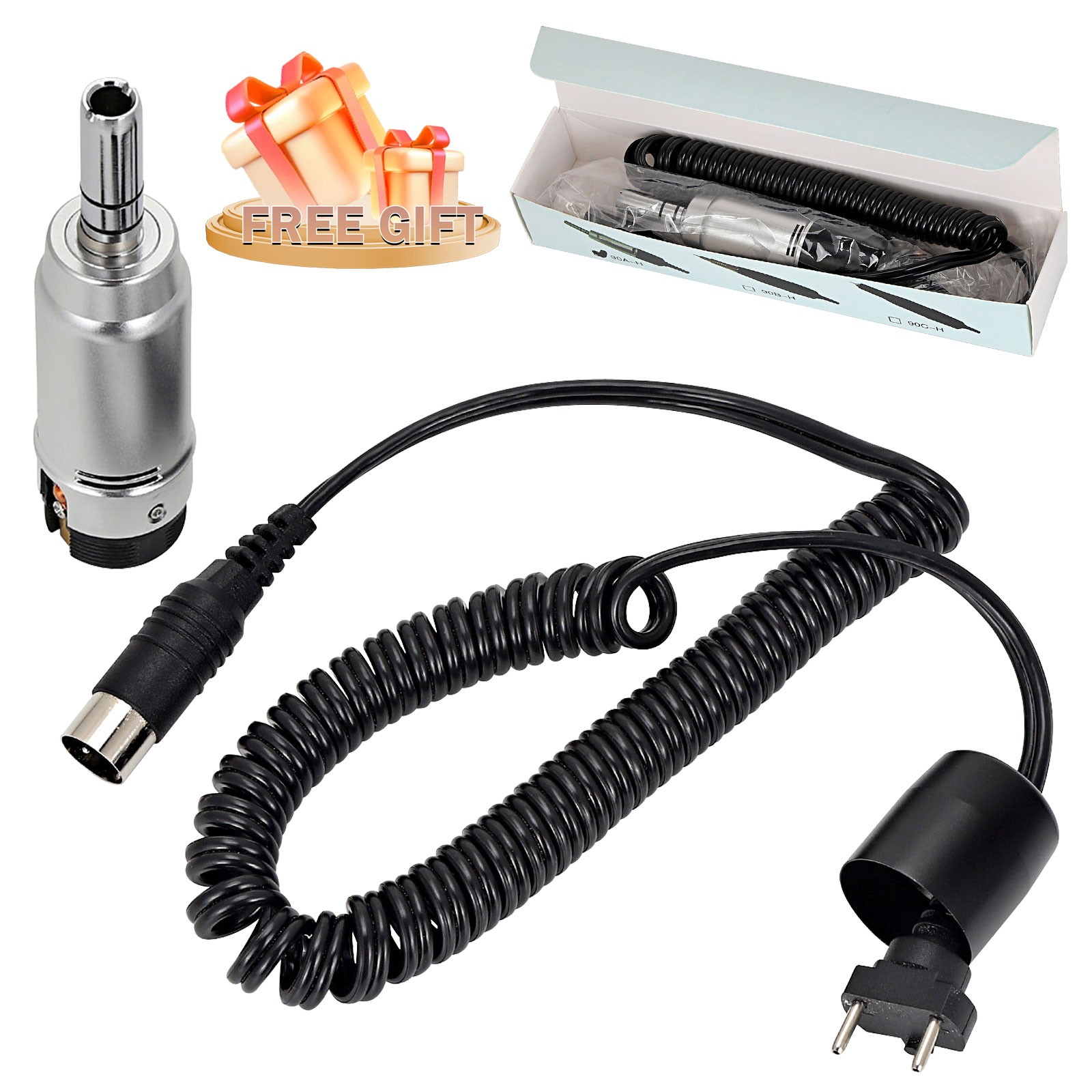 Dental Lab Micromotor Polishing E-Type Connector 35K RPM for Marathon