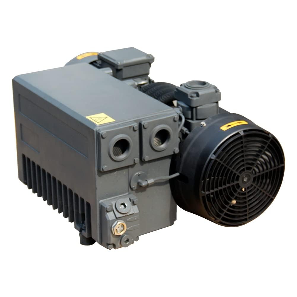 58.4 CFM 460V 3PH Rotary Van Oil Single Stage Vane Vacuum Pump Air Pump Vacuum