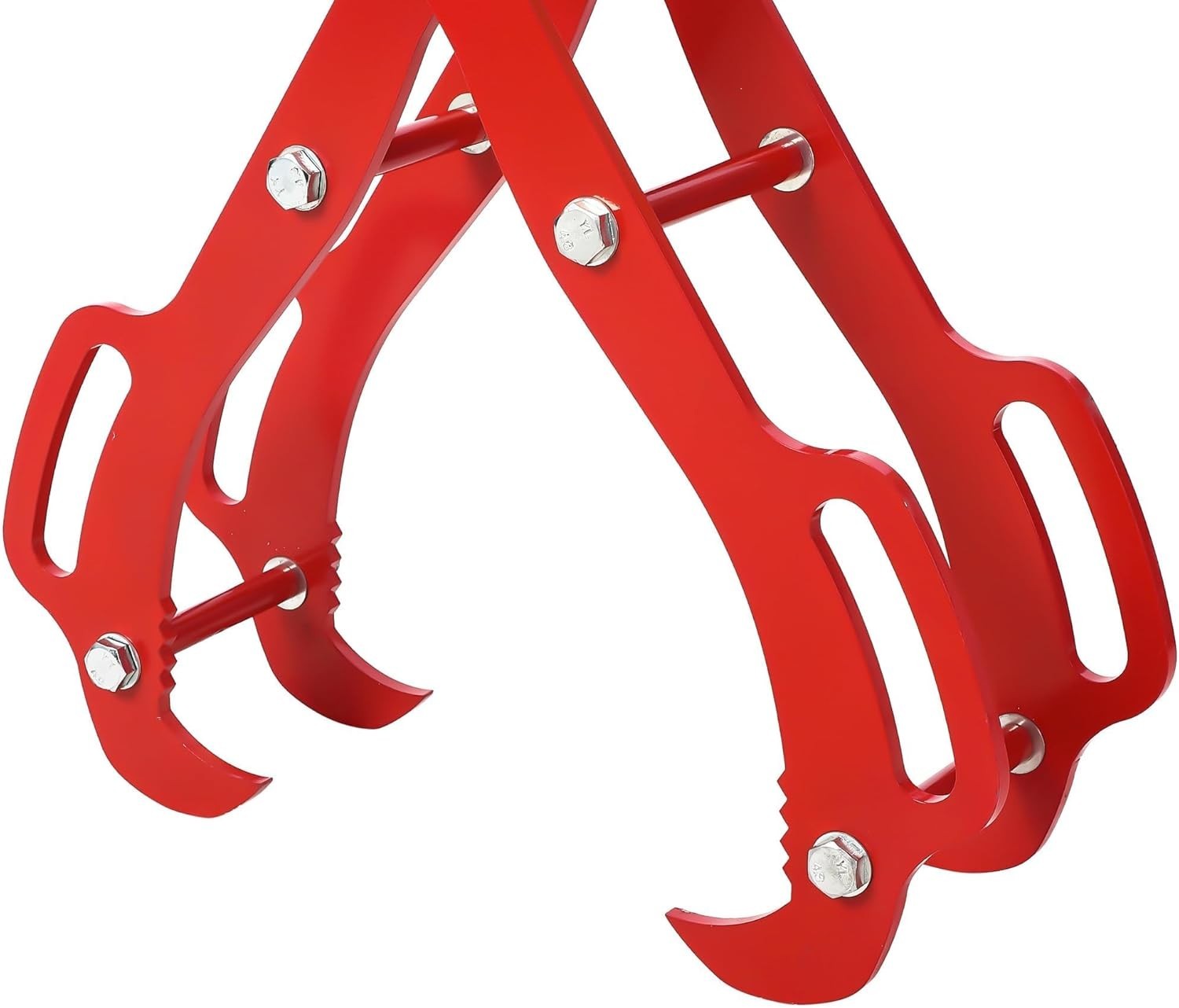 GARVEE 36In 4-Claw Heavy Duty Log Timber Lifting Tong Steel Log Felling Grabber