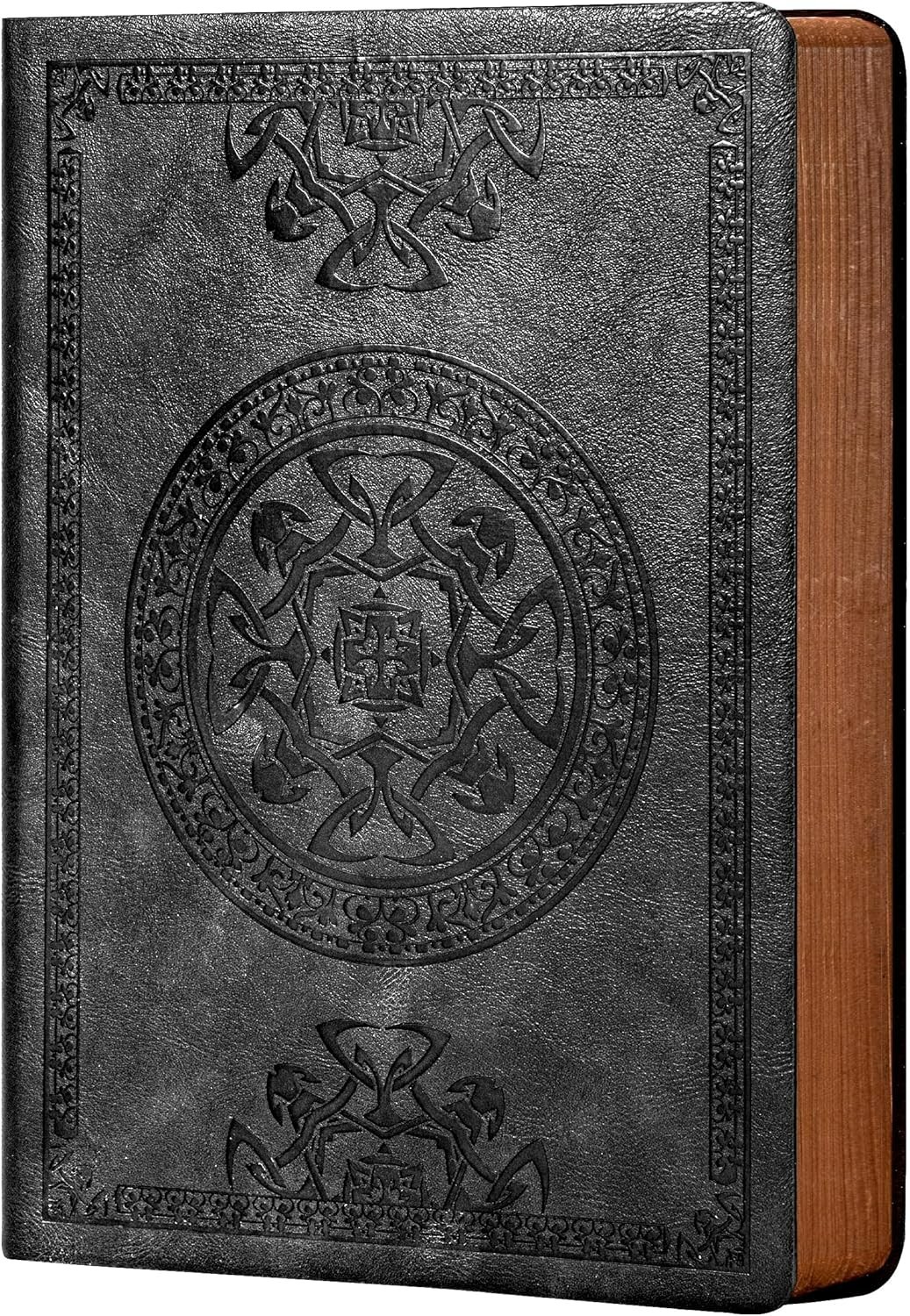 Lined Journal for Men Soft Cover Notebook Leather Journals for Writing, 180 L…