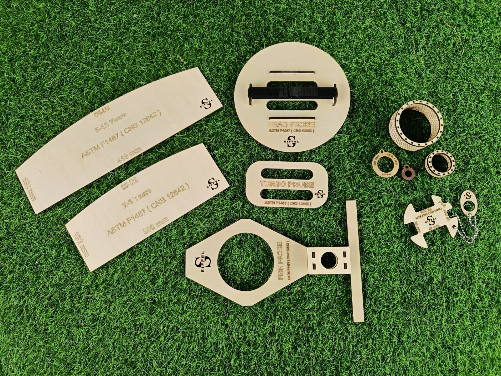 Playground Inspection Tool Kit_complies with ASTM F1487( 10-piece complete kit )
