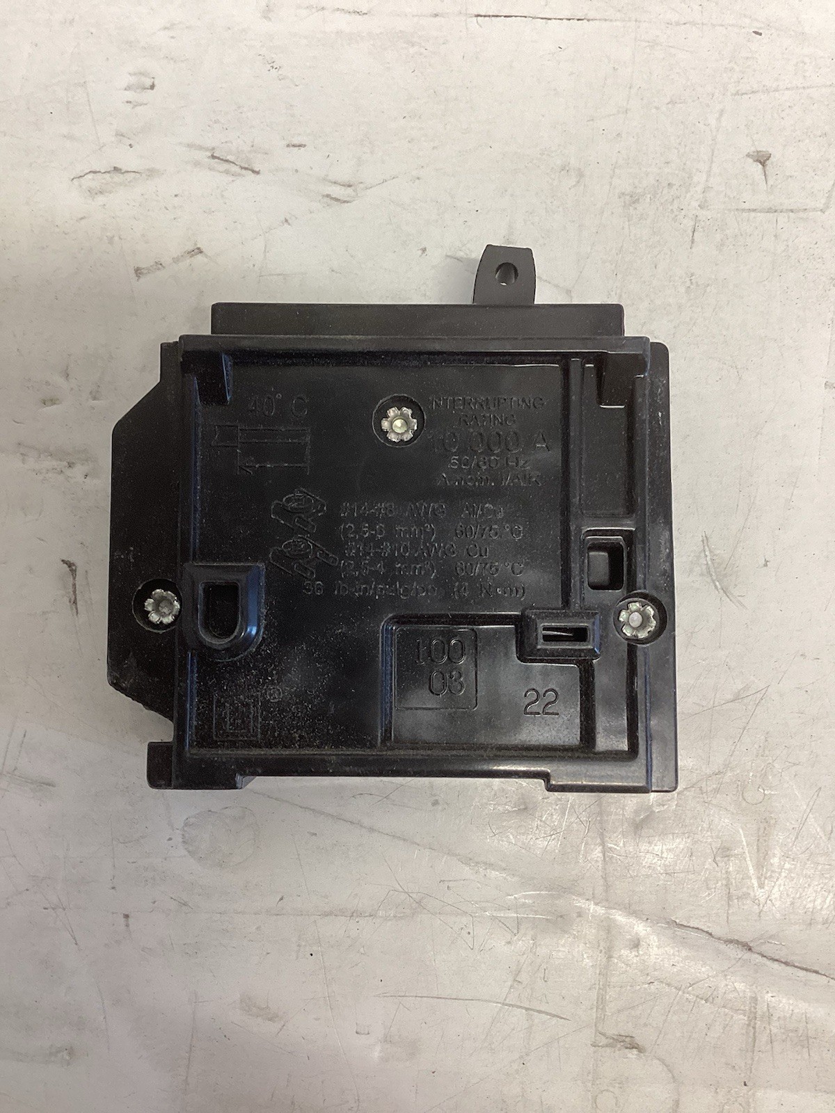 SQUARE D Hom120 Single Pole Breaker H-125