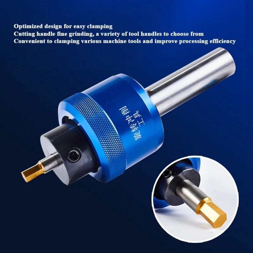 Hexagon Rotary Broaches / Shank Holder Bit Punching Tool Rotated Blanking Cutter