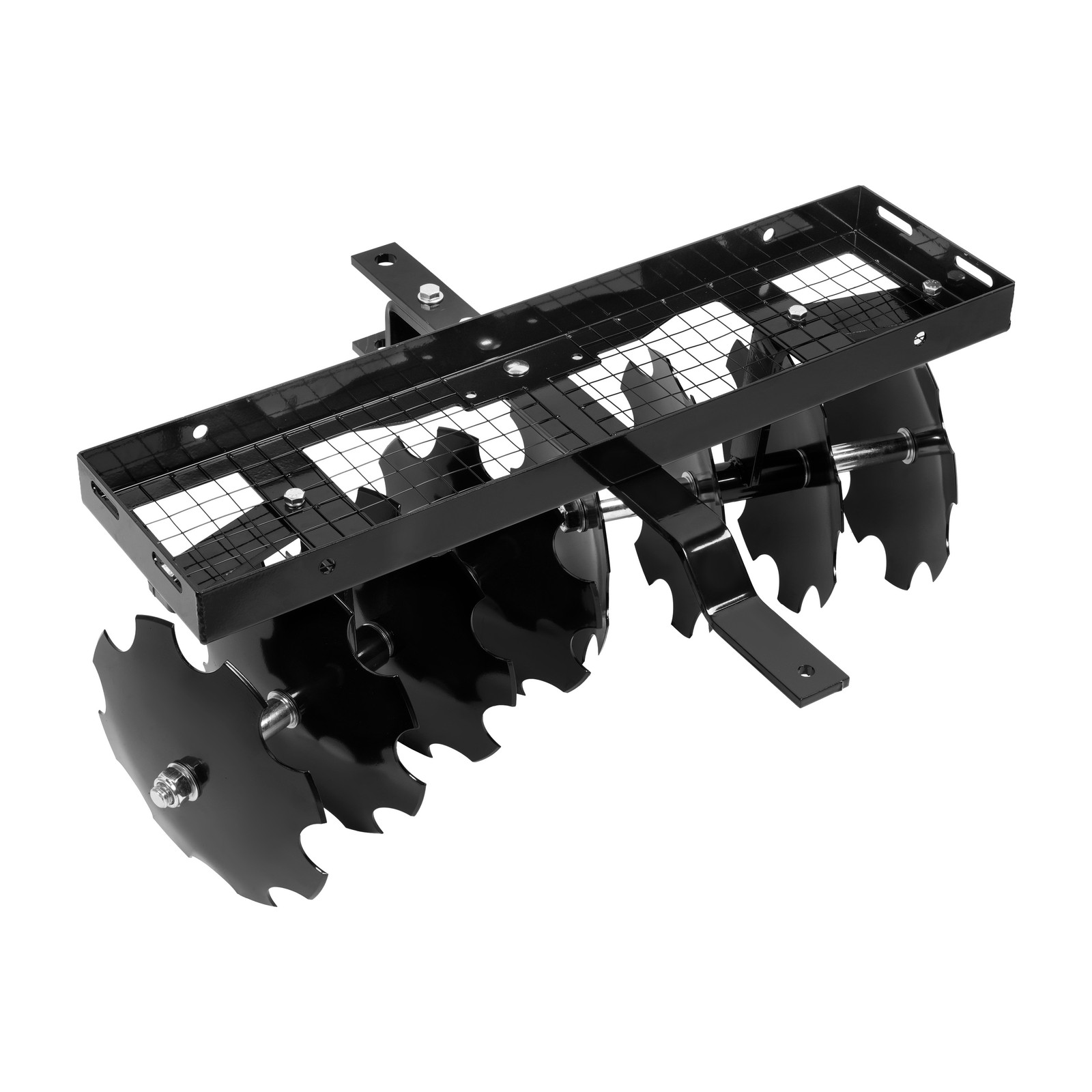Disc Harrow 11″ Steel Tow Behind For universal Tractor Sleeve Hitch Attachment