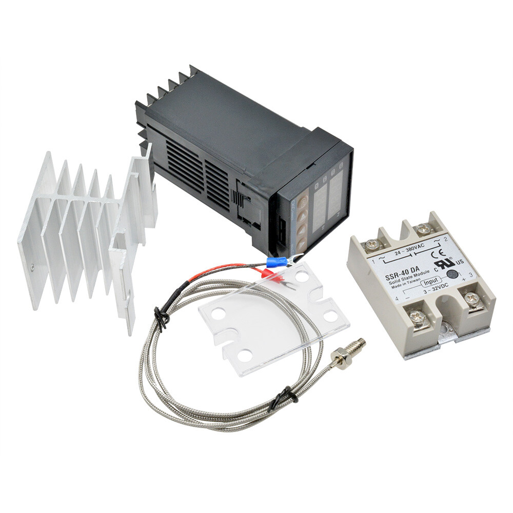 REX-C100 Digital PID Thermostat temperature Controller SSR output K Thermocouple