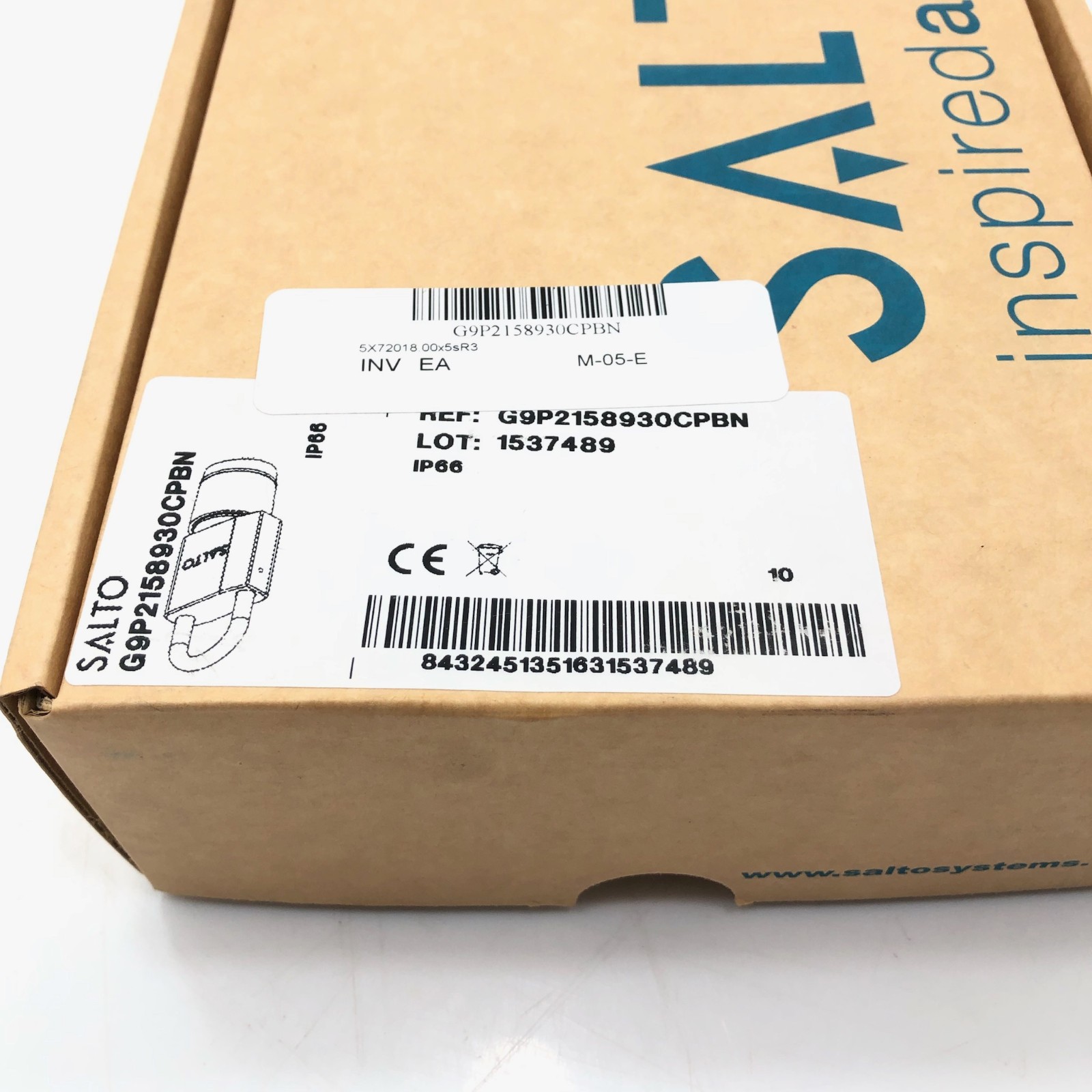 NEW SEALED Salto G9P2158930CPBN G9P2 XS4 GEO Keyless Access Electronic Padlock