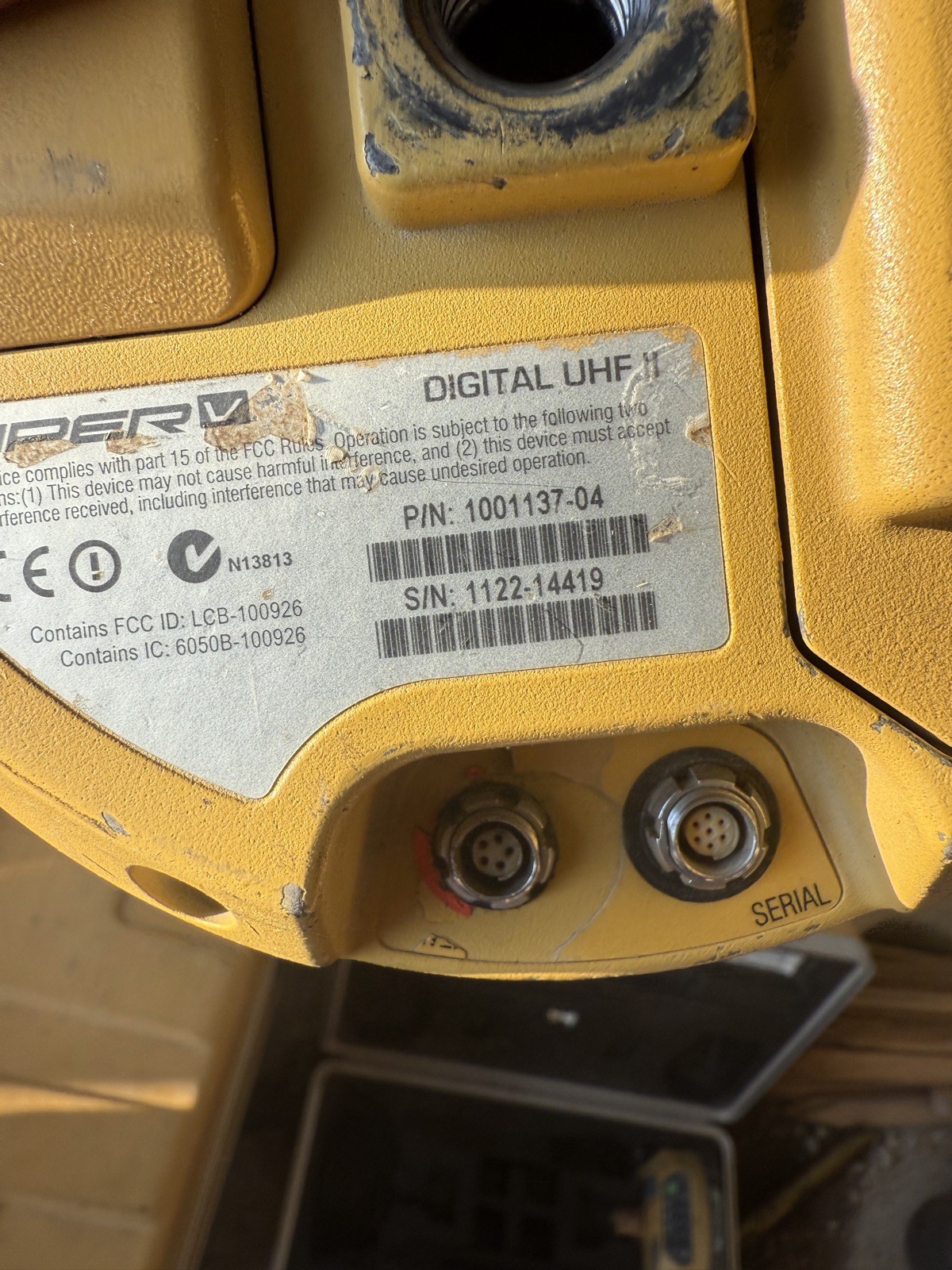 UHF Digital 2 Topcon Rover/Base Head Only