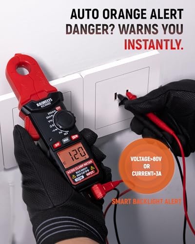 Digital Clamp Meter Multimeter AC/DC Current Voltage Resistance Diode Capacitanc