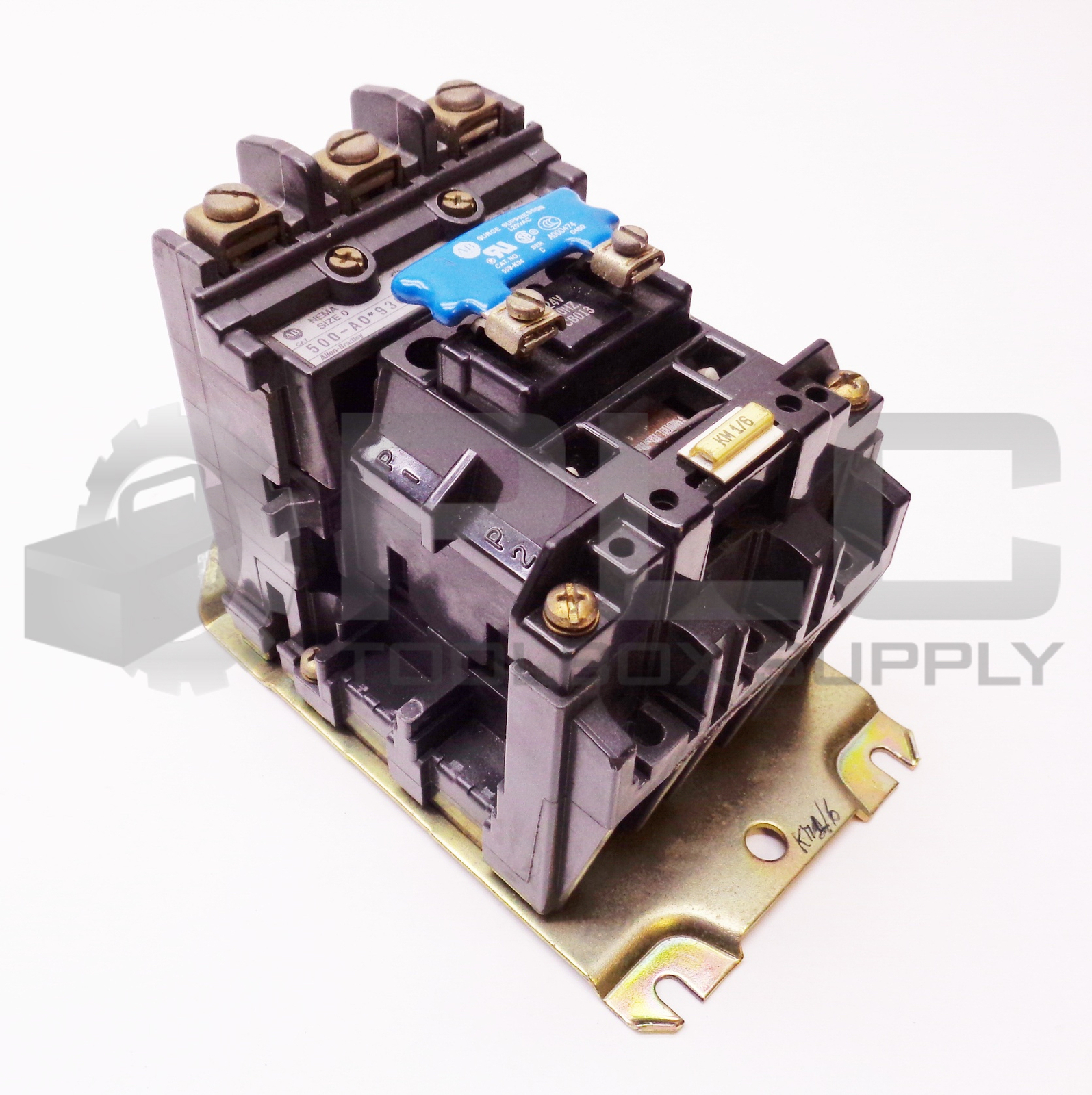 ALLEN BRADLEY 500-AOD93-X4 CONTACTOR 18A 600V W/COIL CB254 230V 60HZ 500-A0*930