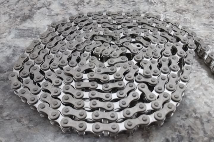 Tritan 41-1SS X 10FT 1/2 In Pitch 10 Ft Overall L Stainless Steel Roller Chain