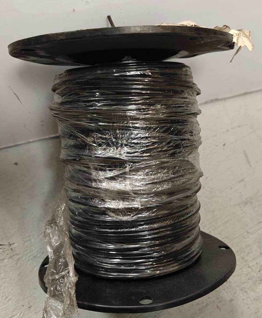 Carlisle M22759/16 Lead Wire, 12 AWG, ETFE Insulated, 600V, Black 350Ft