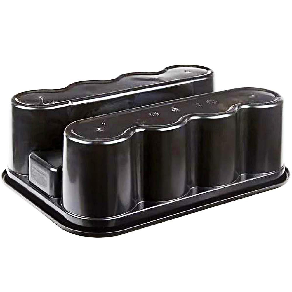 Rubbermaid Commercial Products Deluxe Carry Caddy for Take-Out Black