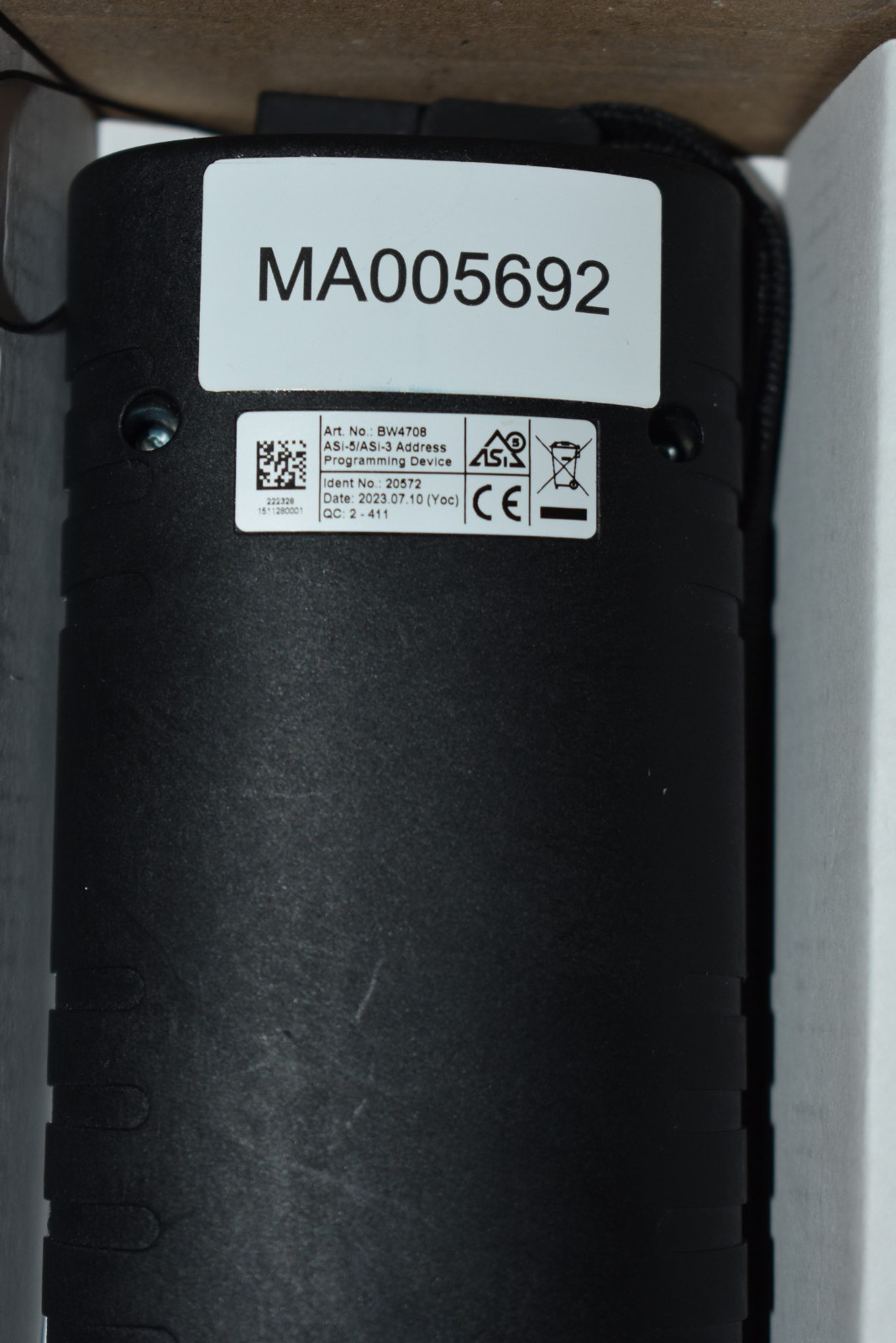 BW4708 BIHL & WIEDEMANN BW4708 ASi-5/ASi-3 Address Programming Device