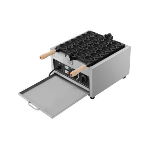 Egg-Shape Waffle Making Machine Mini Electric Waffle Making Baking Machine 1800W