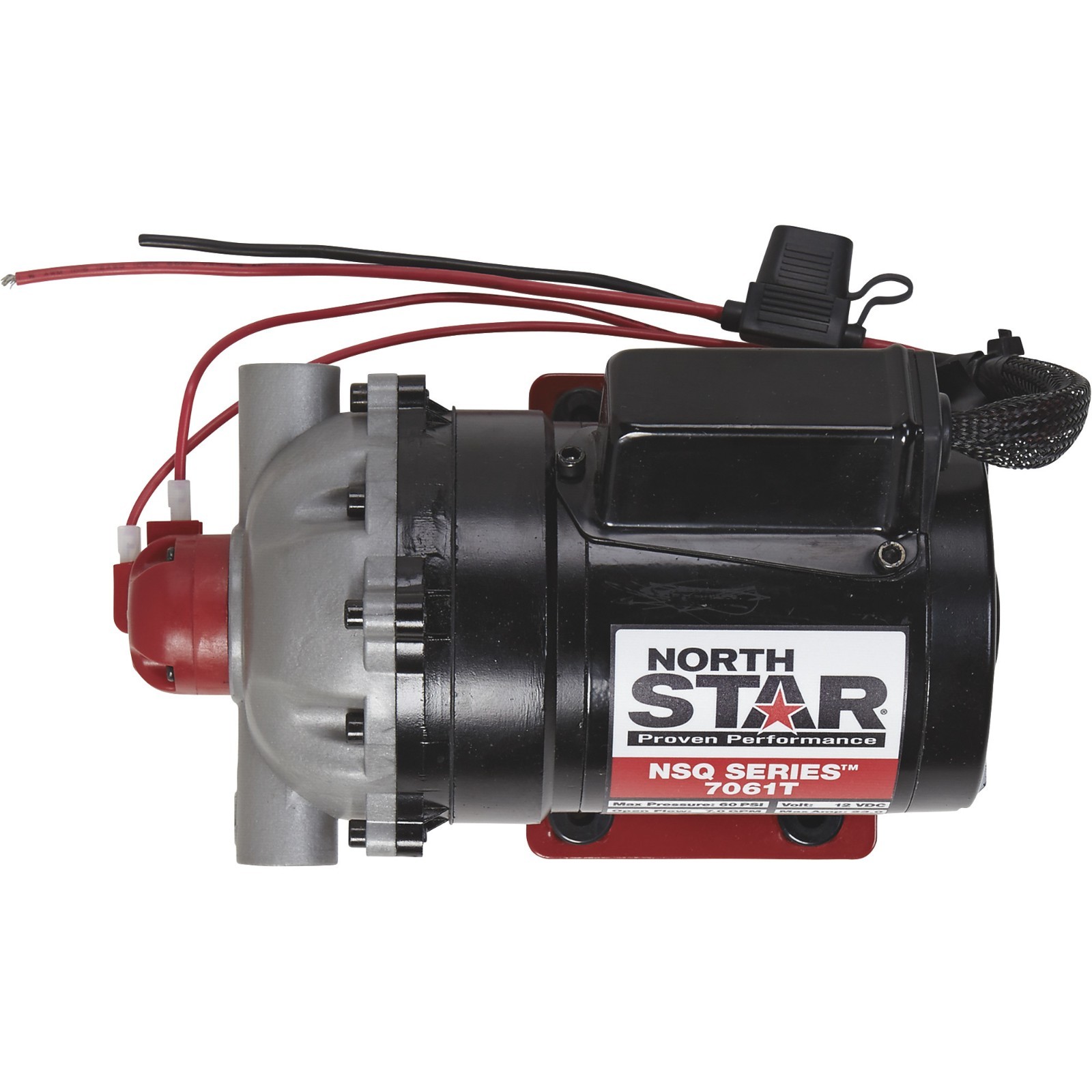 NorthStar NSQ Series 12V On-Demand Sprayer Diaphragm Pump 7GPM Turns Off @ 60PSI