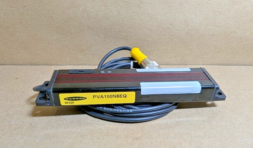 Banner Engineering PVA100N6EQ 100mm Array, Emitter, 2m, M12, 24V, 51929 (New)