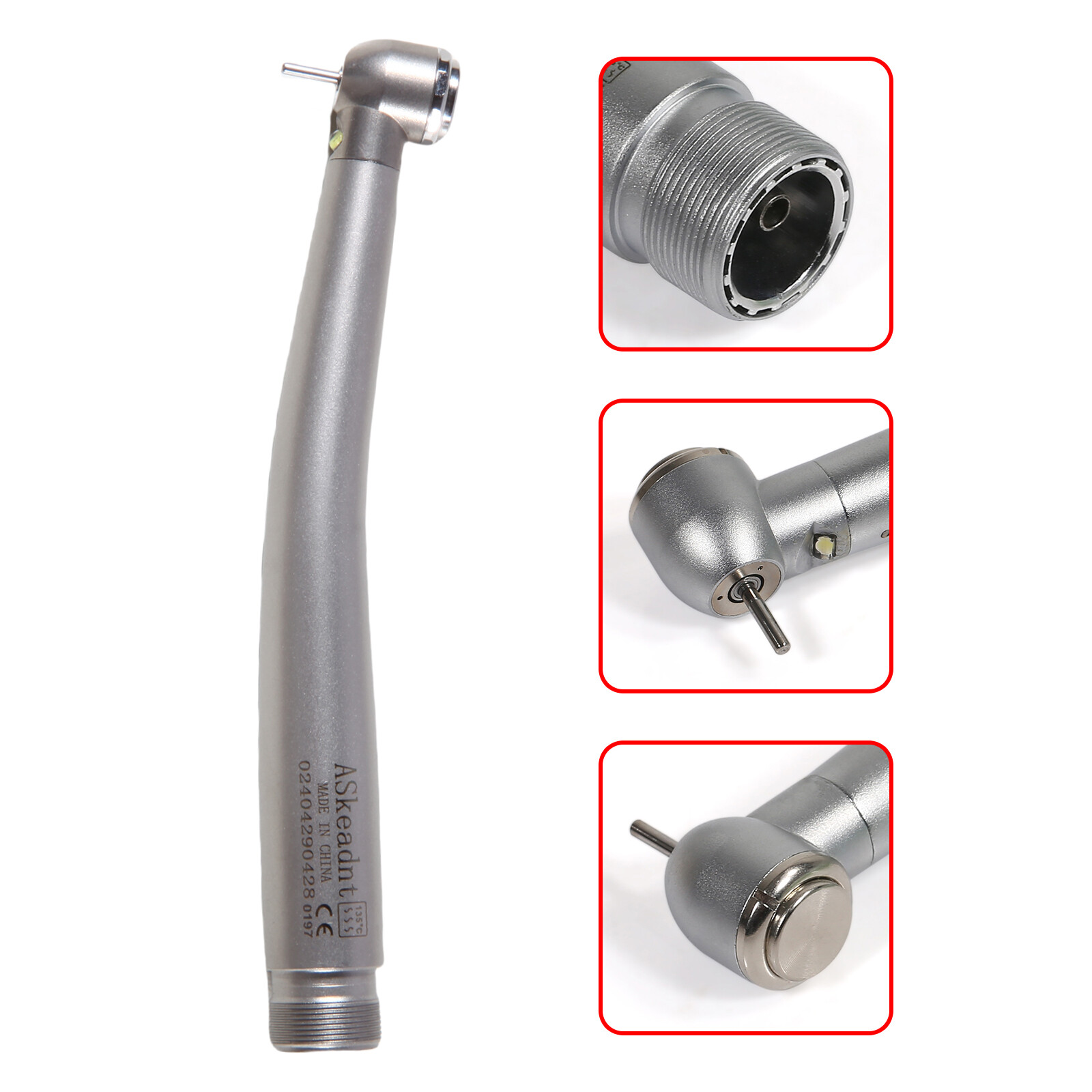 2 Fit Kavo LED High Speed Handpieces +1 Low Speed Latch Oral Kit 2 Hole US STOCK