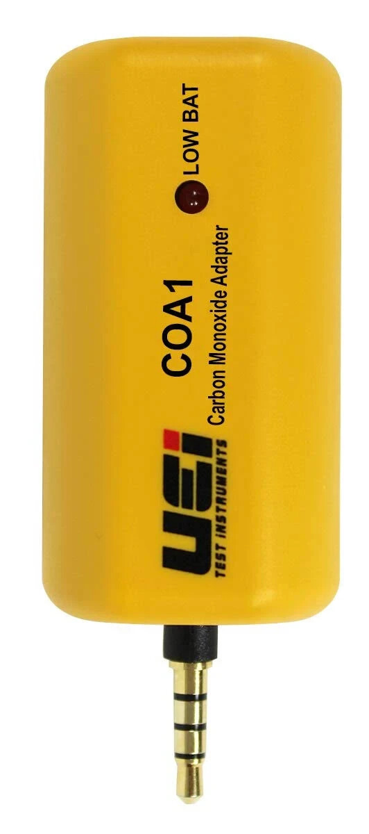 UEI COA1 Carbon Monoxide Detector Smart Phone Adapter COA1