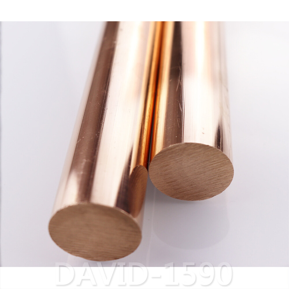 C11000 Cu-ETP Pure Copper Round Rods Copper Stick Solid Copper Bar Select Size