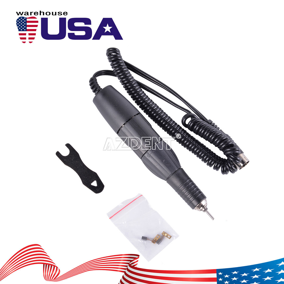 Dental Lab Electric Micromotor/35K RPM Handpiece/Contra Angle/Straight Handpiece