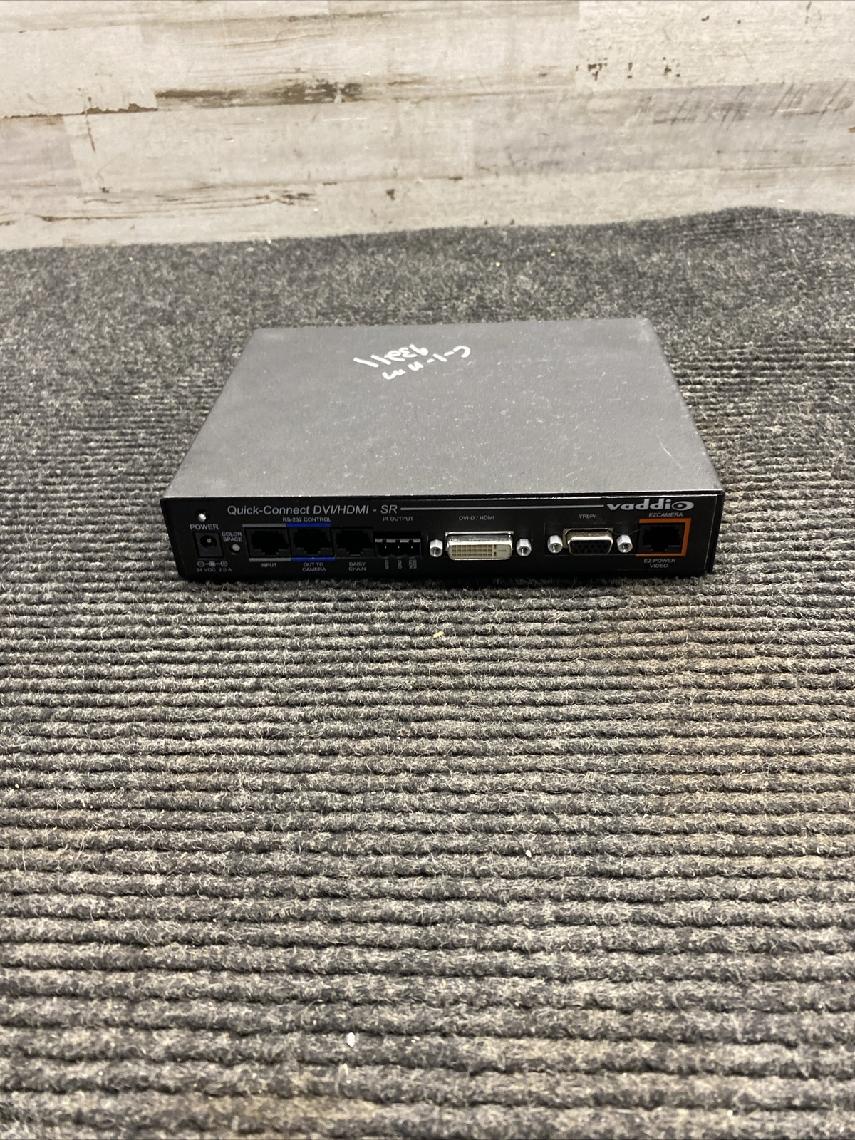 Used Vaddio Quick-Connect DVI/HDMI-SR Interface NO AC Adapter
