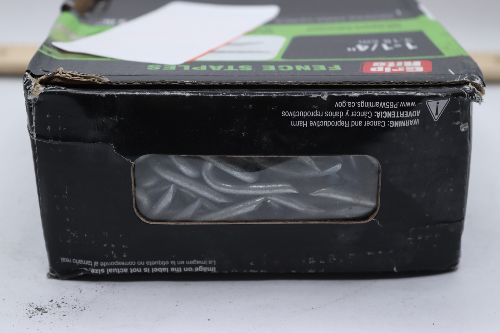 Grip Rite Fence Staple Galvanized #9 x 1.125″ 5lbs 114HGFS5