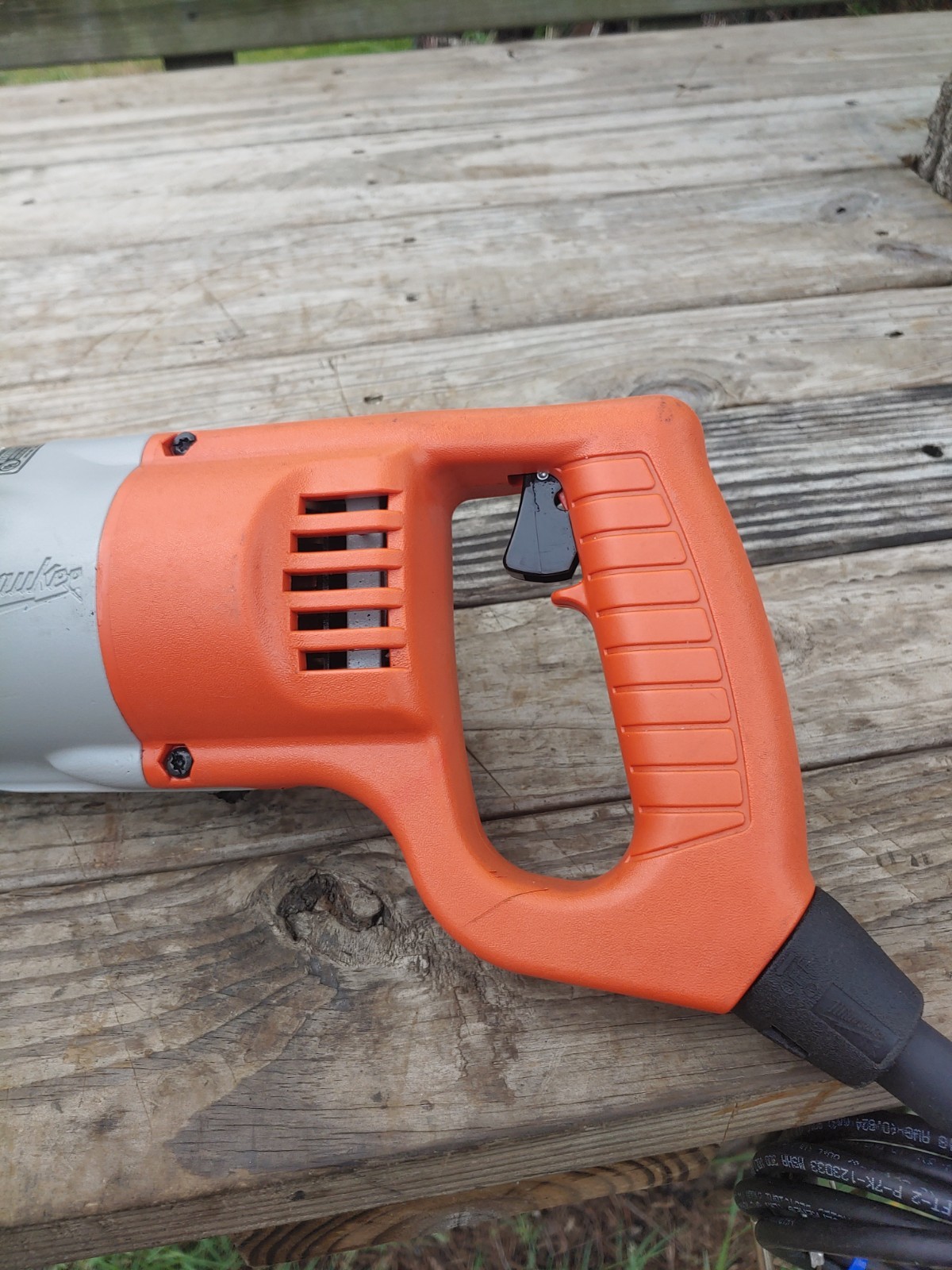 Milwaukee 1107-1 1/2″ Heavy Duty D-handle Drill. USA. Serviced.