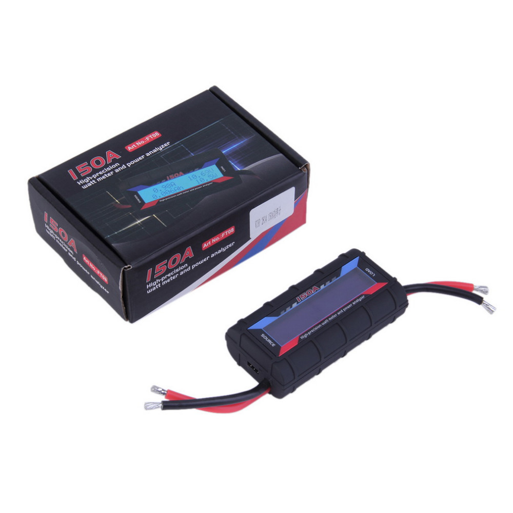 150 AMP WATT METER WITH SPECIAL HEAVY 12 AWG WIRE WIND GENERATOR SOLAR DC INLINE