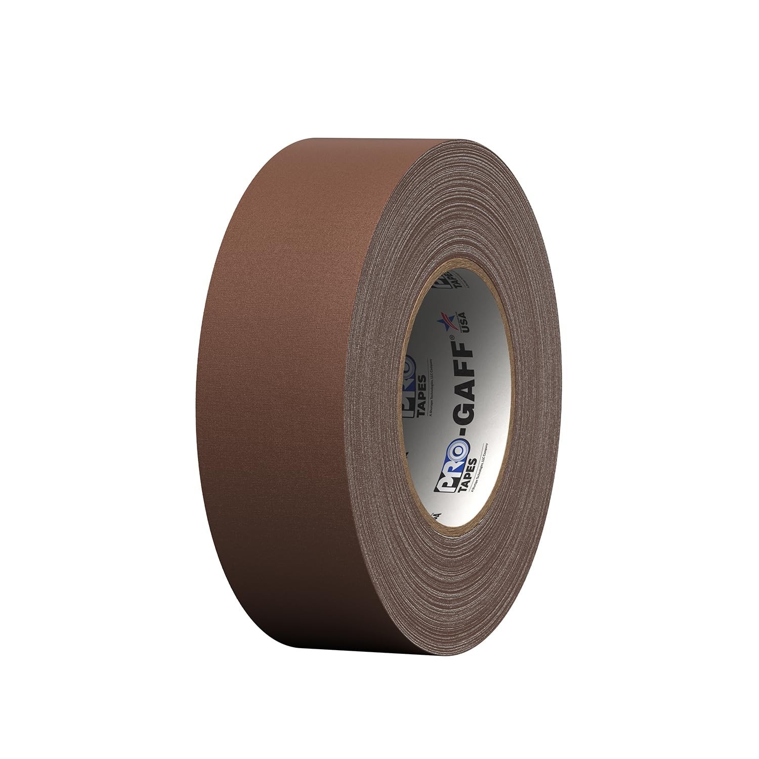 Premium Matte Gaffer’s Tape, 2″ x 55 yds, Rubber Adhesive, 11 mil Thick, Brown