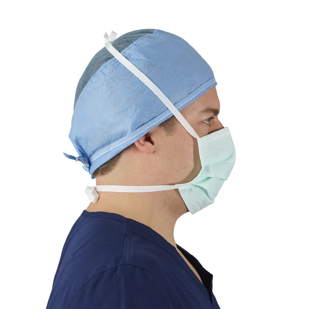 Halyard The Lite One Surgical Face | 50 Count | Mask Blue | 48100