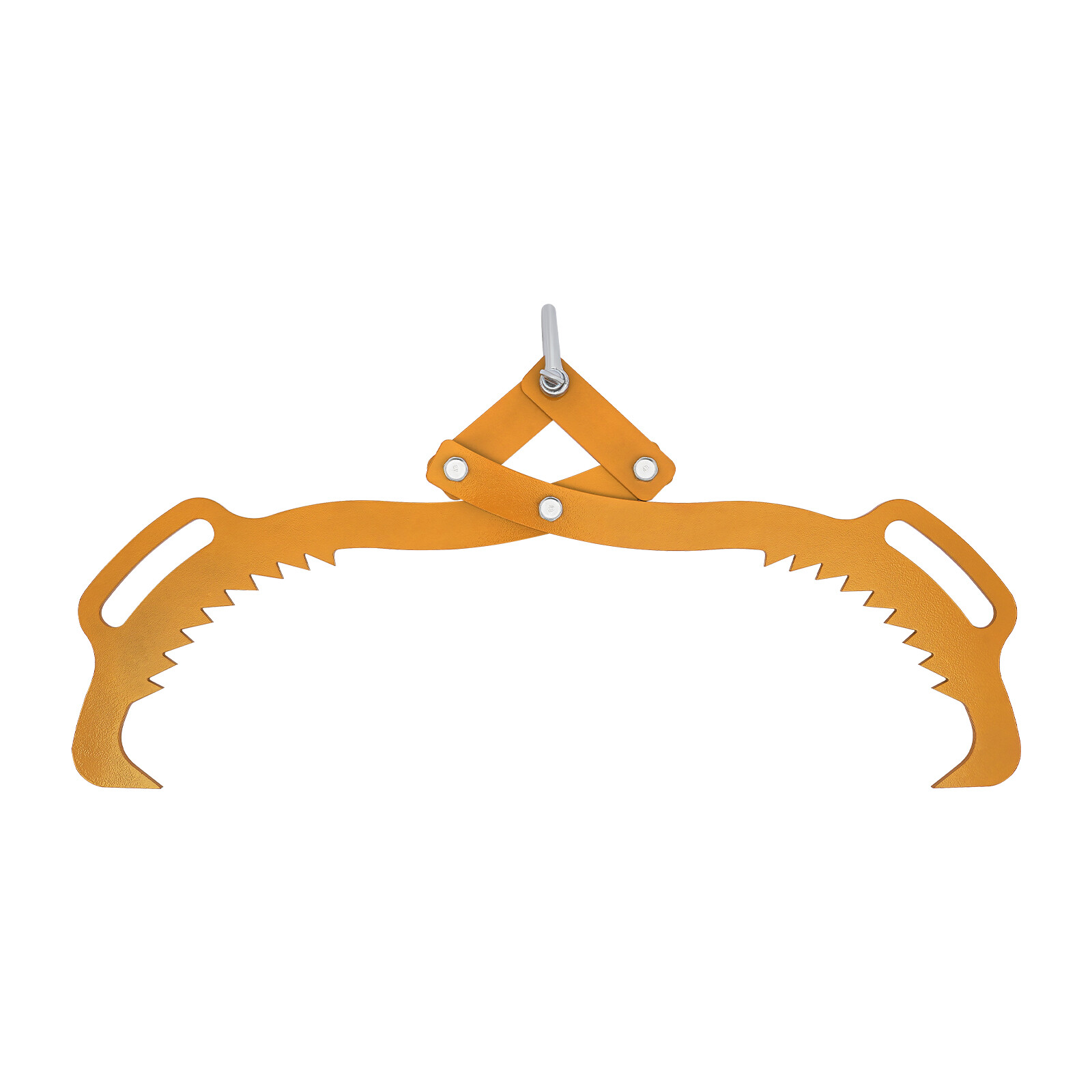 25 in Claw Hook Log Lifting Tongs Heavy Duty Grapple Timber Claw 1000kg/2200lbs